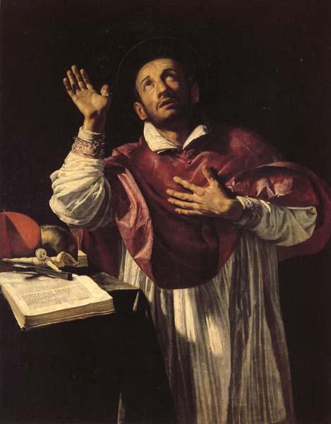 Orazio Borgianni St.Carlo Borromeo oil painting image
